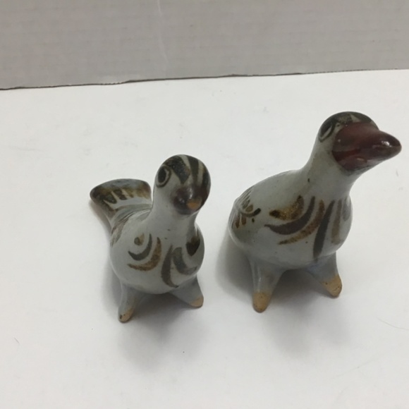 Mexican Handmade Tonala Pottery Birds - Picture 7 of 8